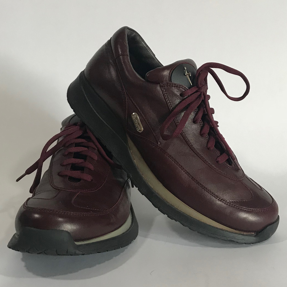 Vintage Paciotti Burgundy Sneakers